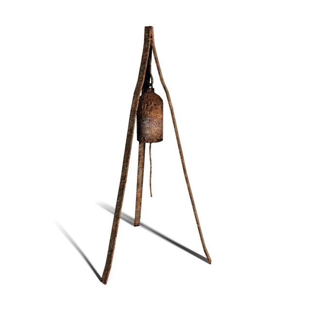 bell 3D Model .c4d .max .obj .3ds .fbx .stl .blend 