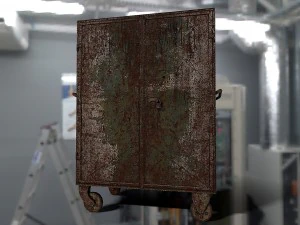 cabinet stainless 3D Model