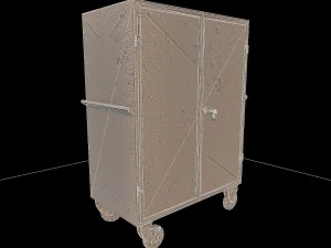 cabinet stainless 3D Model