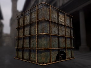 water storage tank 3D 模型