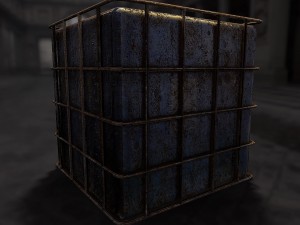 water storage tank 3D 模型