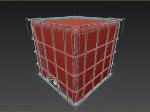 water storage tank 3D 模型