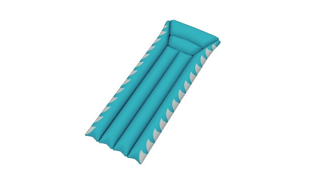 air mattress 01 Model 3D .c4d .max .obj .3ds .fbx .stl .blend 