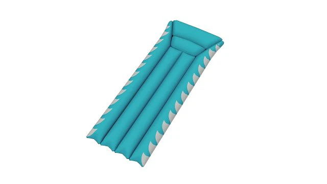 air mattress 01 3D Model .c4d .max .obj .3ds .fbx .stl .blend 