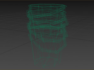 bucket and spade 01 Model 3D
