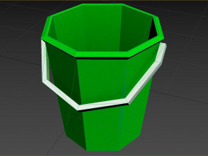bucket and spade 05 Modelo 3D