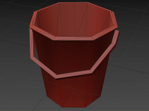 bucket and spade 05 Modelo 3D