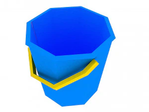bucket and spade 06 3D Model