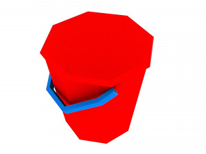 bucket and spade 07 3D Модель