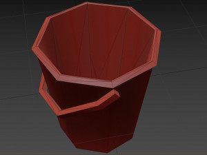 bucket and spade 07 3D Модель