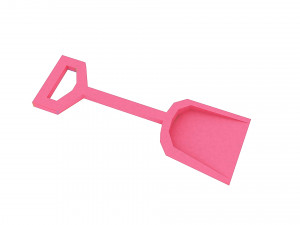 bucket and spade 09 3D Model