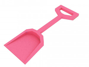 bucket and spade 09 3D 모델