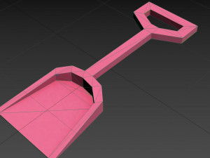 bucket and spade 09 3D 모델