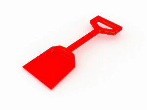 seau et pelle 10 Modèle 3D