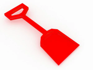 bucket and spade 10 3D Model