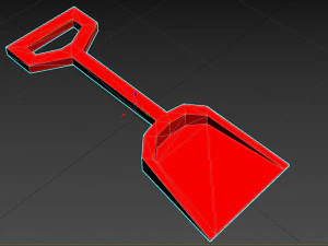 bucket and spade 10 3D Model
