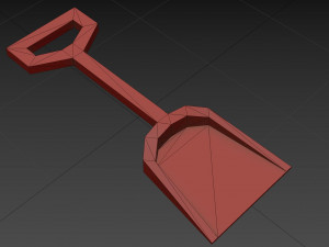 bucket and spade 10 3D-Modell