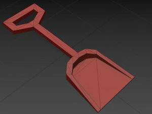bucket and spade 10 3D Model