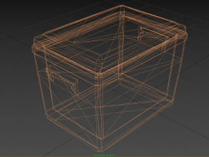 cool box 01 3D Model
