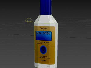 lotion 02 3D Model