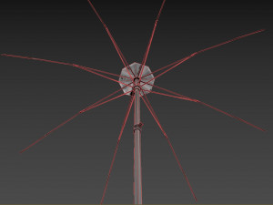 parasol 02 3D 模型