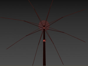 parasol 02 3D 模型