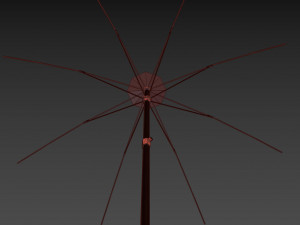 parasol 04 Model 3D