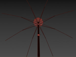 parasol 05 Model 3D
