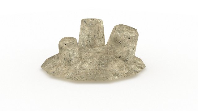 sandcas 01 3D Model .c4d .max .obj .3ds .fbx .stl .blend 