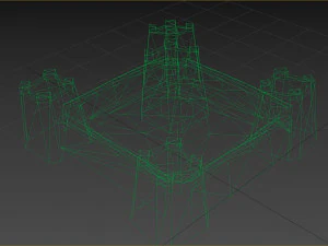 песочницы 02 3D Модель
