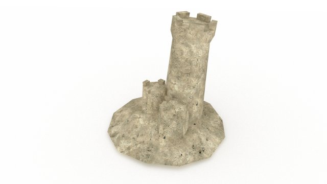 sandcas 03 3D 模型 .c4d .max .obj .3ds .fbx .stl .blend