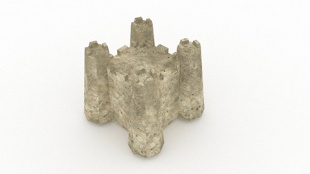 sandcas 04 3Dモデル .c4d .max .obj .3ds .fbx .stl .blend 