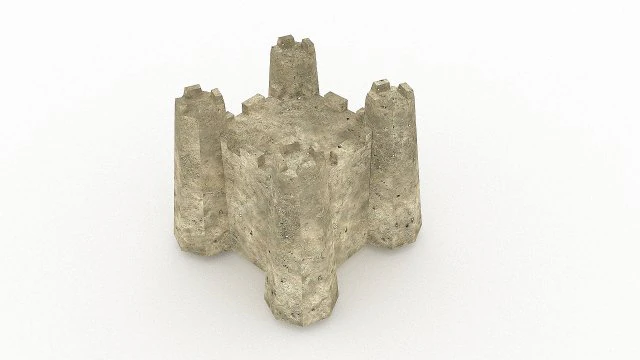 sandcas 04 3D Model .c4d .max .obj .3ds .fbx .stl .blend 