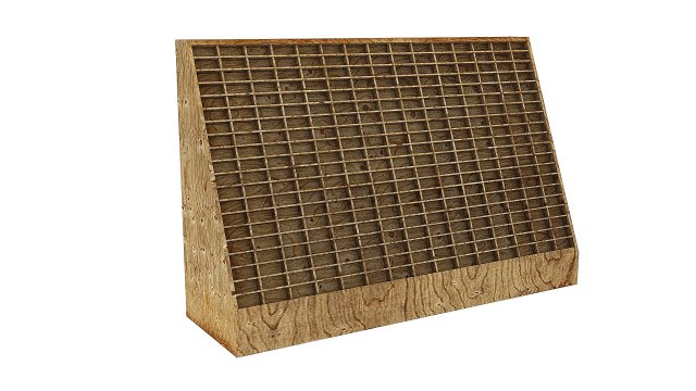 stand 01 3D Модель .c4d .max .obj .3ds .fbx .stl .blend 