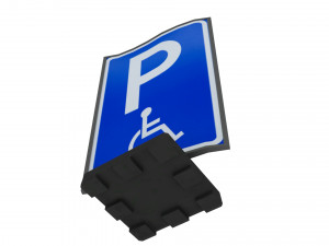 street sign 02 Modèle 3D