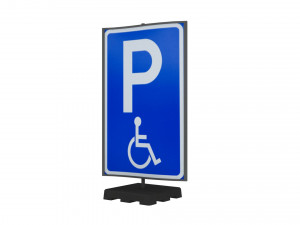 street sign 02 Modèle 3D