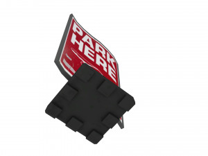street sign 03 Model 3D