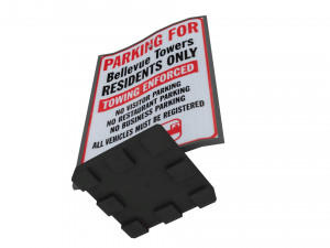 street sign 05 Model 3D