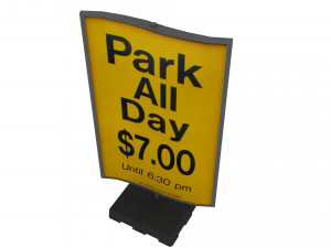 street sign 06 3D Model