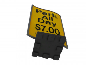 street sign 06 3D Model