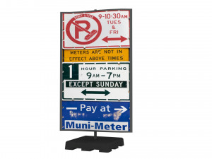 street sign 08 3D Model