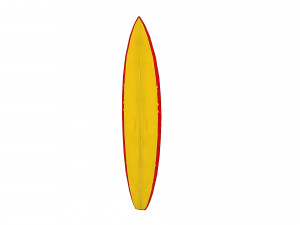 surfboard 02 3D Model