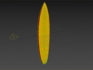 surfboard 02 Model 3D