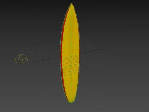 surfboard 02 3D Model