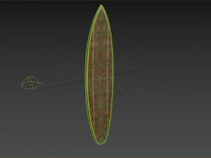 surfboard 03 3D Model
