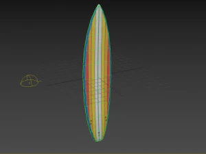 surfboard 04 3D Model