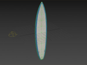 surfboard 05 3D Model