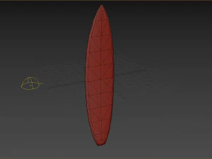 surfboard 05 3D Model