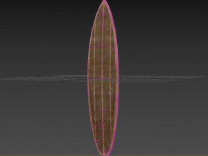 surfboard 08 3D 모델
