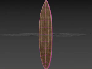 surfboard 08 3D Model